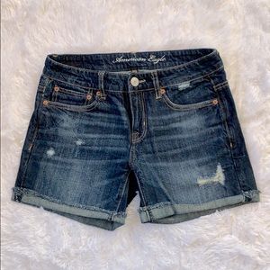 American Eagle Distressed Shorts